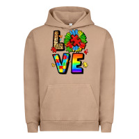 Pigment Burro autism love Urban Hoodie - LillyAllenDesigns