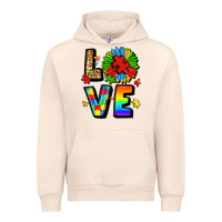 Sandshell autism love Urban Hoodie - LillyAllenDesigns