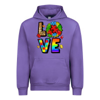 Tulip autism love Urban Hoodie - LillyAllenDesigns