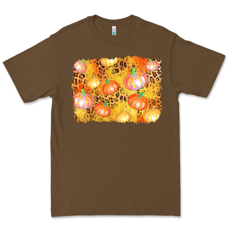 Fall Pumpkin Background Premium Tee by AdoDesignShop | Teevron