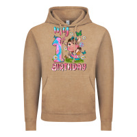 My 1 St Birthday With Little Cute Cow Vintage Hoodie | Teevron