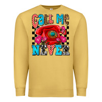 Antique Gold call me never olivia Premium Sweatshirt - OliviaCreatesArt