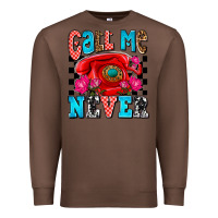 Chestnut call me never olivia Premium Sweatshirt - OliviaCreatesArt