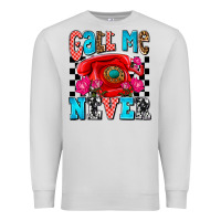 Dove Grey call me never olivia Premium Sweatshirt - OliviaCreatesArt