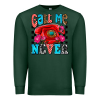 Sports Green call me never olivia Premium Sweatshirt - OliviaCreatesArt