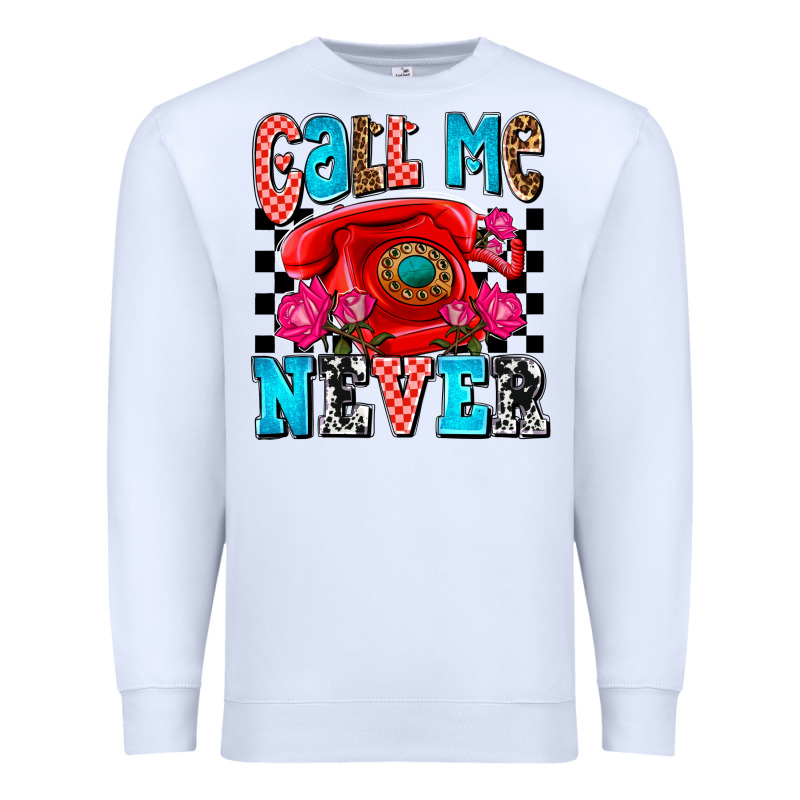Call Me Never Olivia Premium Sweatshirt by OliviaCreatesArt | Teevron