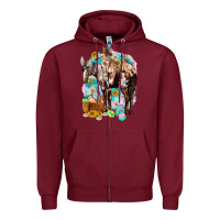 Burgundy Happy Easter Day Rodeo Zipper Hoodie - HowdyJamesFarm