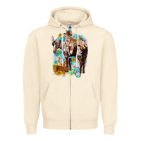 Sandshell Happy Easter Day Rodeo Zipper Hoodie - HowdyJamesFarm