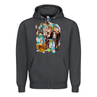 Smoke Happy Easter Day Rodeo Zipper Hoodie - HowdyJamesFarm