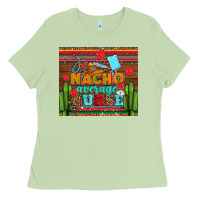 Matcha nacho average nurse with roses Ladies Tee - AdoDesignShop