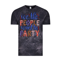 Cloud Black we the people want to party Vintage Tee - JahusDesignShop
