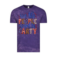 Cloud Purple we the people want to party Vintage Tee - JahusDesignShop