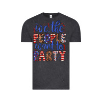 Vintage Black we the people want to party Vintage Tee - JahusDesignShop