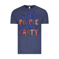Vintage Denim we the people want to party Vintage Tee - JahusDesignShop