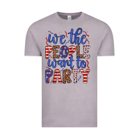 Vintage Zinc we the people want to party Vintage Tee - JahusDesignShop