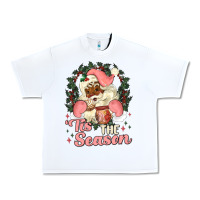 White tis the season conchas Urban Heavy Tee - MaliasSmallBusiness