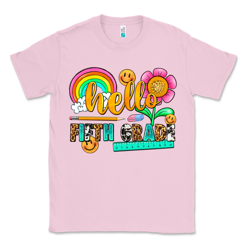 Hello Fifth Grade Classic Tee by NancyCooperArtShop | Teevron