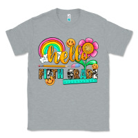 Heather Grey hello fifth grade Classic Tee - NancyCooperArtShop