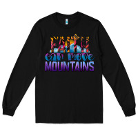 Black Faith Can Move Mountains Long Sleeve Tee - LillyAllenDesigns