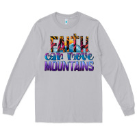 Moon Dust Faith Can Move Mountains Long Sleeve Tee - LillyAllenDesigns