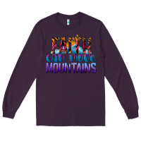 Plum Faith Can Move Mountains Long Sleeve Tee - LillyAllenDesigns