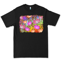 Black colourful pumpkin background Premium Tee - AdoDesignShop