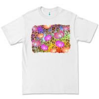 White colourful pumpkin background Premium Tee - AdoDesignShop