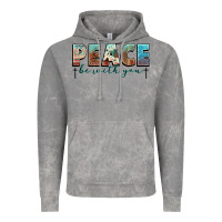 Cloud Rock peace be with you cross Vintage Hoodie - NancyCooperArtShop