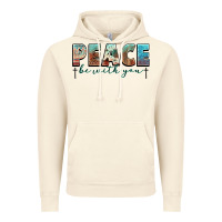 Vintage Artic peace be with you cross Vintage Hoodie - NancyCooperArtShop