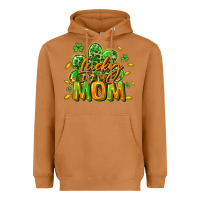 Meerkat Lucky Mom  St. Patrick's Day Heavyweight Hoodie - CowGirlArtShop