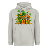 Moon Dust Lucky Mom  St. Patrick's Day Heavyweight Hoodie - CowGirlArtShop