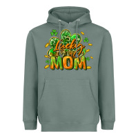 Sage Lucky Mom  St. Patrick's Day Heavyweight Hoodie - CowGirlArtShop