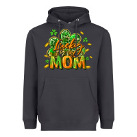 Smoke Lucky Mom  St. Patrick's Day Heavyweight Hoodie - CowGirlArtShop
