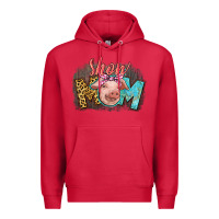 Cardinal Show mom pig Premium Hoodie - CowGirlArtShop
