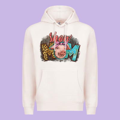 Show Mom Pig Premium Hoodie Designed By Cowgirlartshop