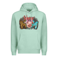 Seafoam Show mom pig Premium Hoodie - CowGirlArtShop