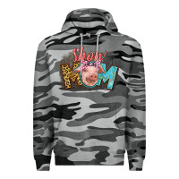 Slate Camo Show mom pig Premium Hoodie - CowGirlArtShop