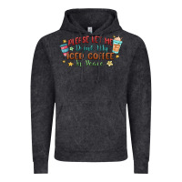 Vintage Black please let me drink my iced coffee in peace Vintage Hoodie - MaliasSmallBusiness