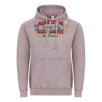 Vintage Zinc please let me drink my iced coffee in peace Vintage Hoodie - MaliasSmallBusiness