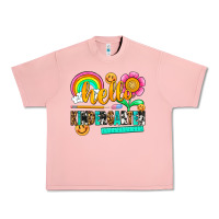 Salmon hello kindergarten Urban Heavy Tee - NancyCooperArtShop