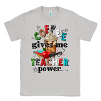 Moon Dust coffee gives me teacher power Classic Tee - NancyCooperArtShop