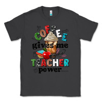 Smoke coffee gives me teacher power Classic Tee - NancyCooperArtShop