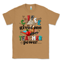 Toasted Coconut coffee gives me teacher power Classic Tee - NancyCooperArtShop