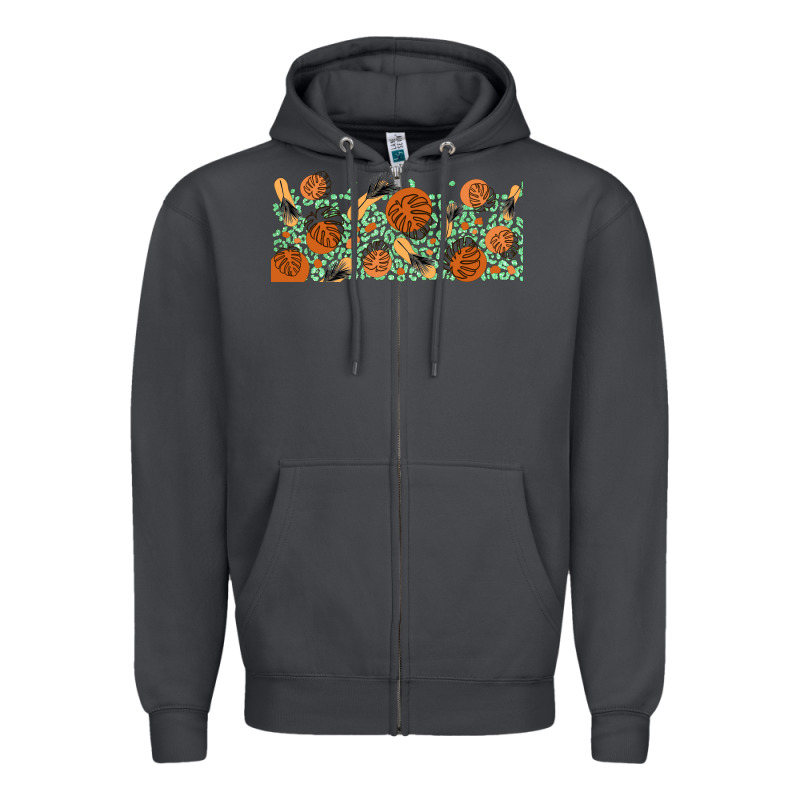 Boho Plant Zipper Hoodie by TumblerDesignByShophia | Teevron