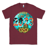 Burgundy class of 2023 senior Classic Tee - JahusDesignShop