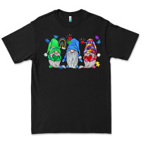 Black autism gnome Premium Tee - JahusDesignShop
