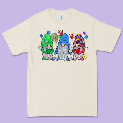Autism Gnome Premium Tee Designed By Jahusdesignshop