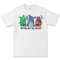 White autism gnome Premium Tee - JahusDesignShop