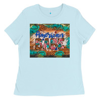Baby Blue american babe Ladies Tee - Artiststas
