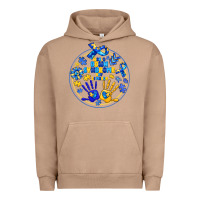 Pigment Burro World Down Syndrome Day Urban Hoodie - CowhideDigitalArt